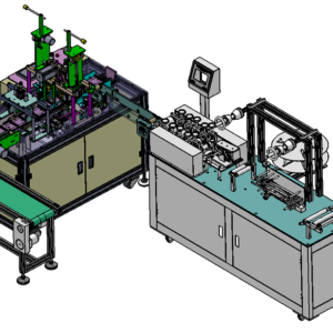 一拖一平面（头挂式耳带）口罩机